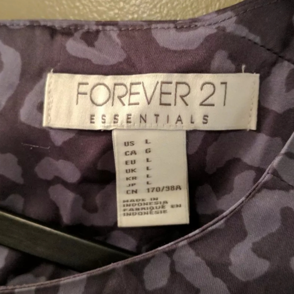 🏷️F21 | Essentials Women's Shift Dress / Sz: L - Picture 5 of 5